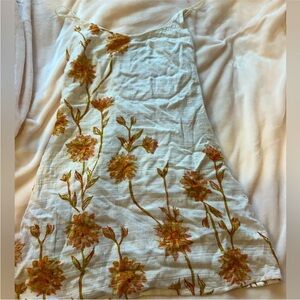 Urban Outfiters Kimchi Blue Floral Spaghetti Strap Dress